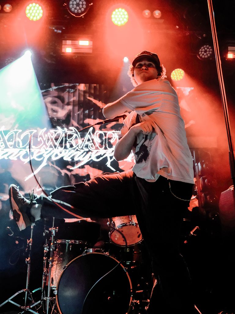 Fallweather performing live at The Gov in Adelaide